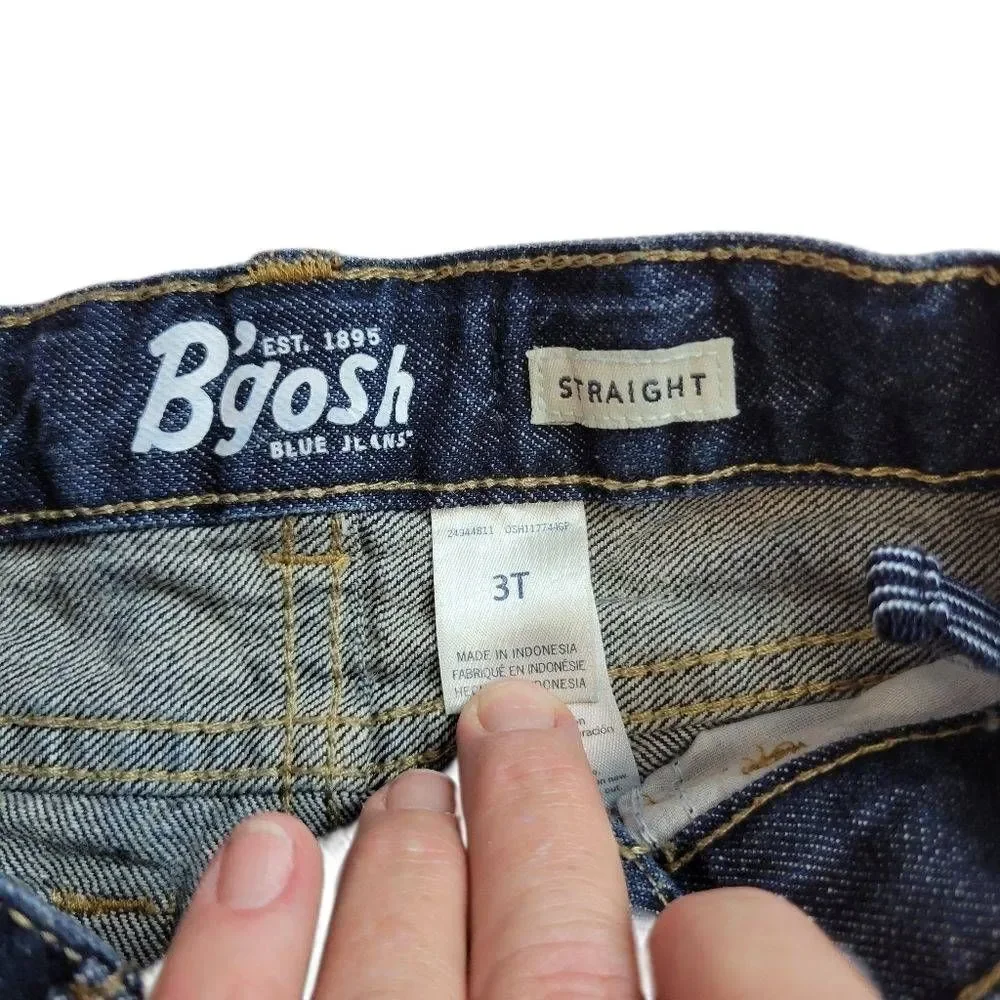 OshKosh jeans, straight leg 3T